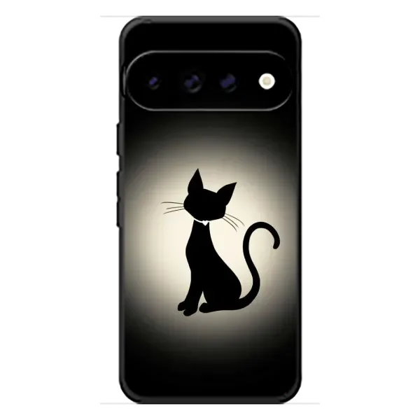 Чохол з принтом «Силует котика» для Google Pixel 11 Pro