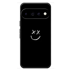 Чехол для Гугл Пиксель 11 Про - (AlphaPrint) с печатью (ТОП продаж) (Смайл)