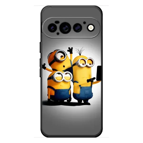 Чехол с принтом «Три миньона» для Google Pixel 11 Pro