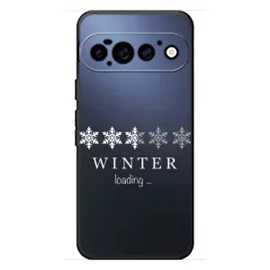 Зимні Чохли для Гугл Піксель 11 Про - прозорий фон (Winter loading)