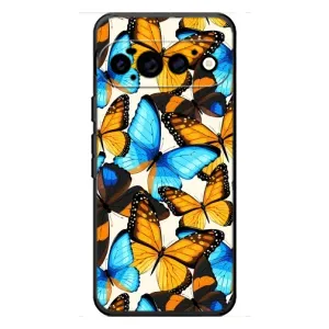 Чохол з принтом «Яскраві метелики» для Google Pixel 11 Pro
