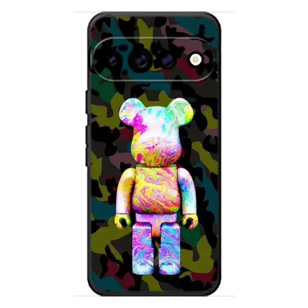 Чехол с принтом «Яркий Bearbrick» для Google Pixel 11 Pro