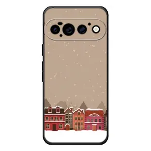 Чохол з принтом «Зимове місто» для Google Pixel 11 Pro