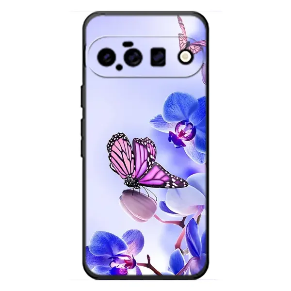 Чехол с принтом «Бабочка на цветочке» для Google Pixel 11 Чехол с принтом «Бабочка на цветочке» для Google Pixel 11