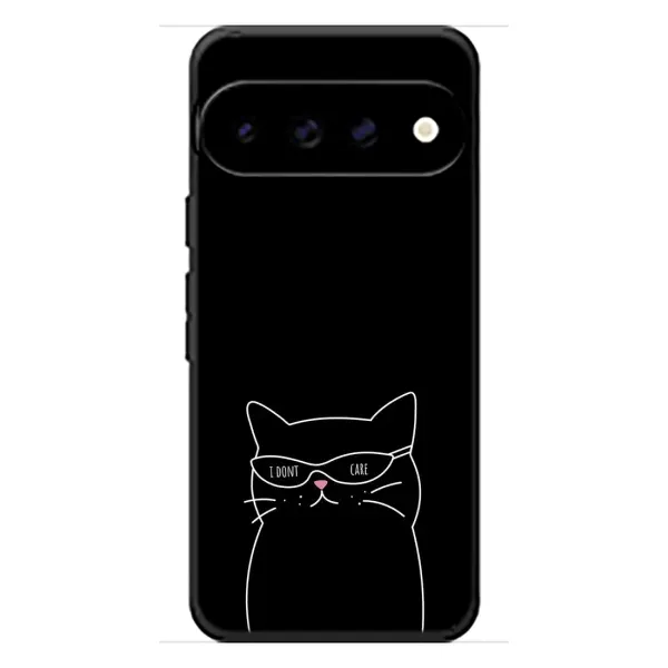Чохол з принтом «Байдужий кіт» для Google Pixel 11 Чохол з принтом «Байдужий кіт» для Google Pixel 11