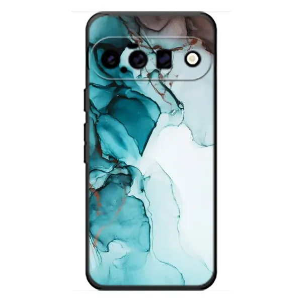 Чехол с принтом «Бирюзовый мрамор» для Google Pixel 11 Чехол с принтом «Бирюзовый мрамор» для Google Pixel 11