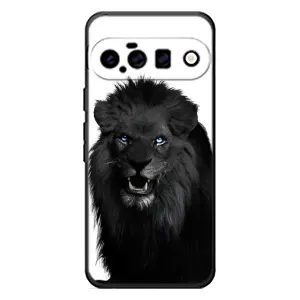 Чохли з картинкою животних Google Pixel 11 (Чорний ЛЕВ)