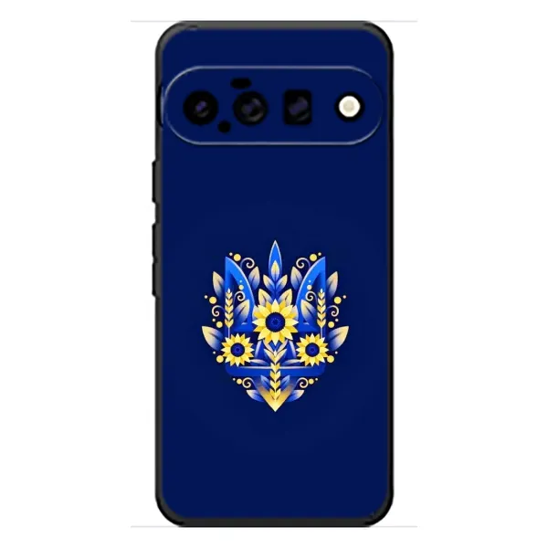 Чохол з принтом «Квітковий Герб» для Google Pixel 11 Чохол з принтом «Квітковий Герб» для Google Pixel 11