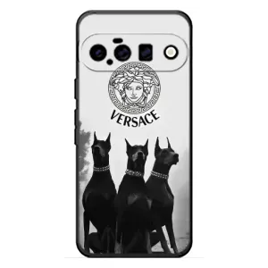 Чохли VERSACE для Ґуґл Піксель 11 (PREMIUMPrint) (Доберман Версаче)