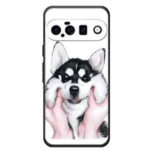 Чохли з собаками для Google Pixel 11 (VPrint) (Радісний Хаскі)