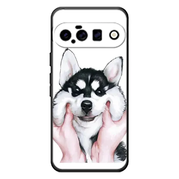 Чохол з принтом «Радісний Хаскі» для Google Pixel 11 Чохол з принтом «Радісний Хаскі» для Google Pixel 11