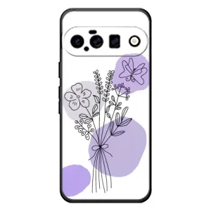 Чохол з принтом «Букет фіолетова абстракція» для Google Pixel 11