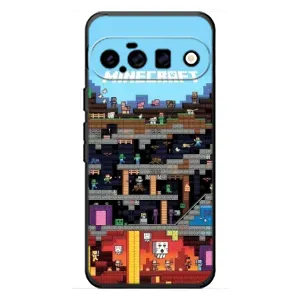 Чохол з принтом «фон Minecraft» для Google Pixel 11