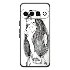 Чохол з друком для Google Pixel 11 - (Мода) (AlphaPrint) (Фото дівчини)