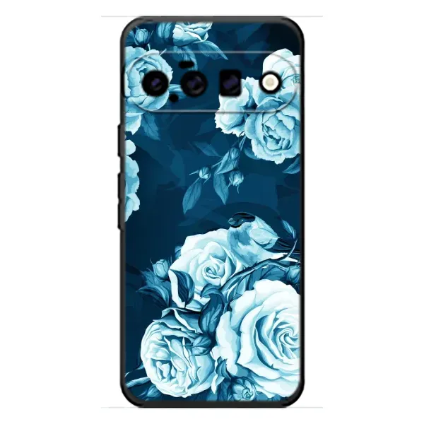 Чехол с принтом «Голубые Бутоны» для Google Pixel 11 Чехол с принтом «Голубые Бутоны» для Google Pixel 11