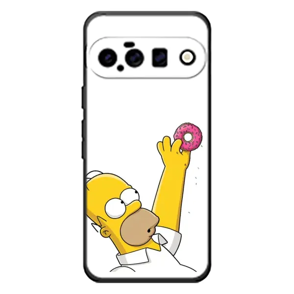 Чохол з принтом «Гомер з пончиком» для Google Pixel 11