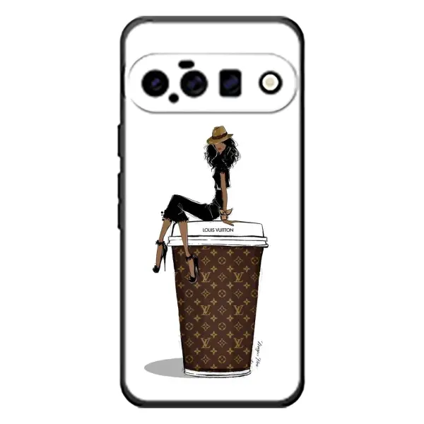 Чехол с принтом «кофе LOUIS VUITTON» для Google Pixel 11 Чехол с принтом «кофе LOUIS VUITTON» для Google Pixel 11