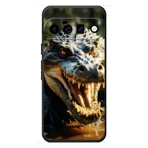 Чехол с принтом «Опасный крокодил» для Google Pixel 11