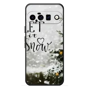 Новорічні, Святкові Чохли для Google Pixel 11 - 2024 год (Let it snow)