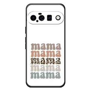 Чехол с принтом «Текстовый коллаж мама» для Google Pixel 11