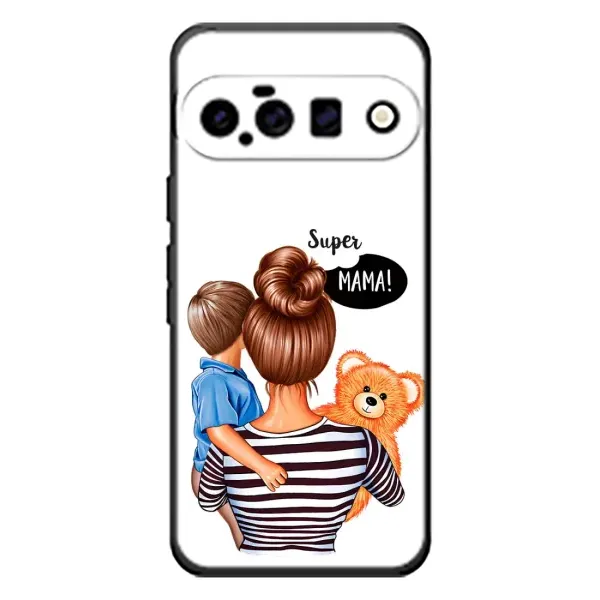 Чохол з принтом «Мама з синочком» для Google Pixel 11 Чохол з принтом «Мама з синочком» для Google Pixel 11