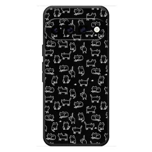 Чохол з принтом для Google Pixel 11 (AlphaPrint) Модні коти (Маленькі котики)