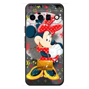 Чохол Disney Mouse Google Pixel 11 (PREMIUMPrint) (Minni з бантіком)