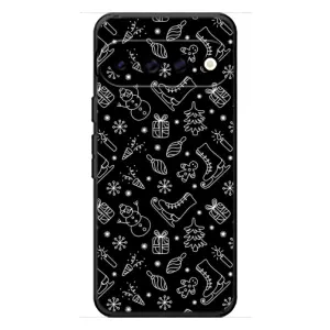 Новорічні, Святкові Чохли для Google Pixel 11 - 2024 год (Новорічний фон)