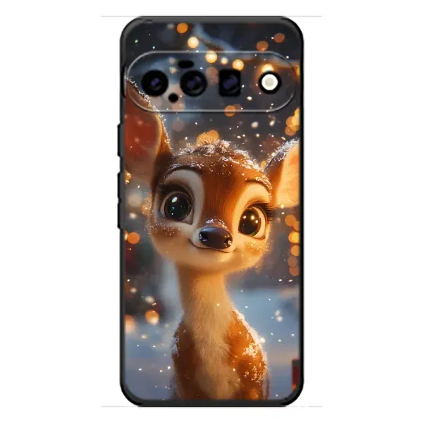 Чохол з принтом «Оленятко серед гірлянд» для Google Pixel 11 Чохол з принтом «Оленятко серед гірлянд» для Google Pixel 11