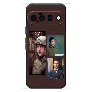 Чохол для Google Pixel 11 (AlphaPrint - с принтом Зеленського) (Президент)