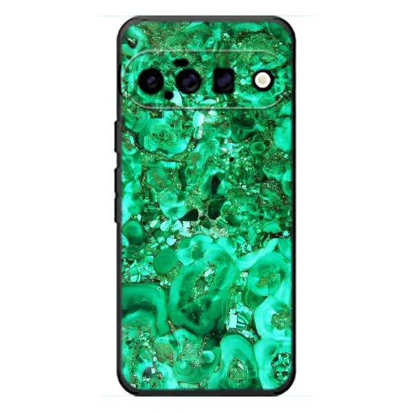 Чохол з принтом «Салатовий Мрамор» для Google Pixel 11