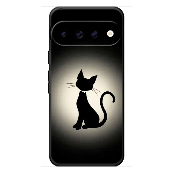 Чохол з принтом «Силует котика» для Google Pixel 11 Чохол з принтом «Силует котика» для Google Pixel 11