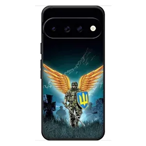 Чехлы с картинкой ЗСУ для Google Pixel 11 (AlphaPrint) (Солдат ЗСУ)