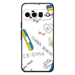 Чехол с принтом «Стикер» для Google Pixel 11
