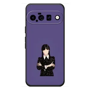 Чехол с принтом «Уэнздей в черном» для Google Pixel 11
