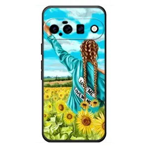 Чехол для Патриота Украины Google Pixel 11 - (AlphaPrint) (Украиночка)