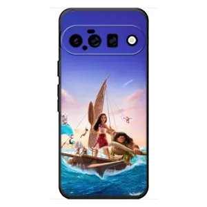 Чехол с мультфильмом Моана Google Pixel 11 (Команда Ваяна Мауи)