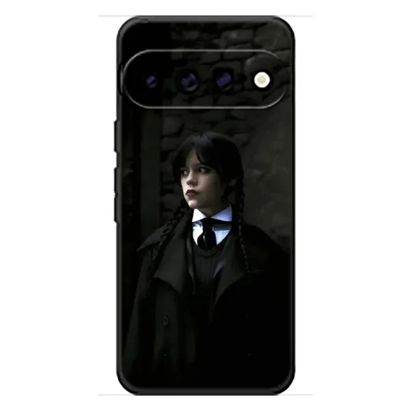Чехол с принтом «Темный стиль Уэнздей» для Google Pixel 11