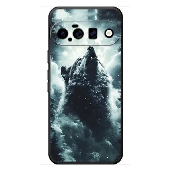 Чехол с принтом «Волк в облаках» для Google Pixel 11 Чехол с принтом «Волк в облаках» для Google Pixel 11