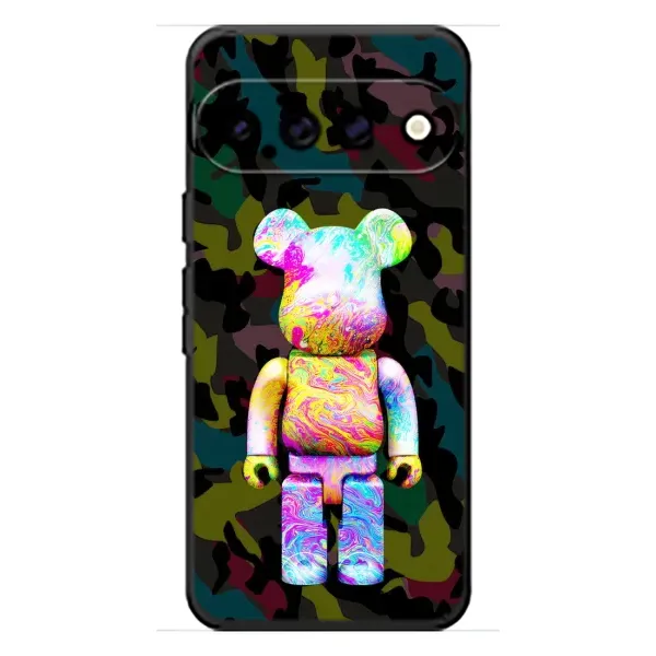 Чохол з принтом «Яскравий Bearbrick» для Google Pixel 11