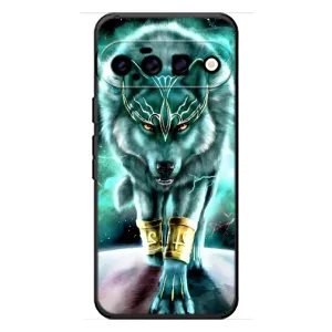 Захисні чохли для Ґуґл Піксель 11 (AlphaPrint) (ХІТ продаж) ВОВК (Яскравий вовк)
