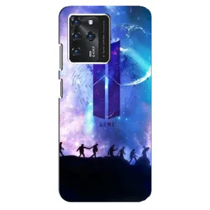 Чехлы BTS для Google Pixel 2 XL (AlphaPrint) (Army BTS)