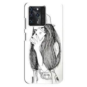 Чохол з друком для Google Pixel 2 XL - (Мода) (AlphaPrint) (Фото дівчини)