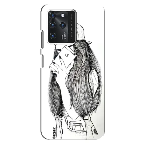 Чохол з принтом «Фото дівчини» для Google Pixel 2 XL