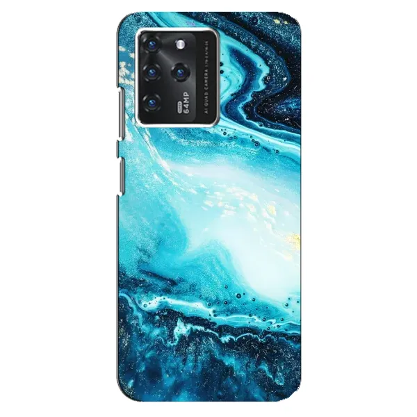 Чехол с принтом «Голубой мрамор» для Google Pixel 2 XL