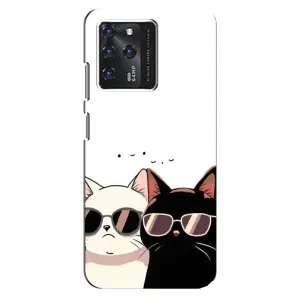Чохол з малюнком кіт на Google Pixel 2 XL (Коти в окулярах)