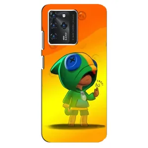 Чехол для Google Pixel 2 XL Бравл Старс (VPrint) (Мальчик Леон)