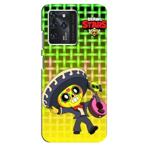Чехлы Brawl Stars для Google Pixel 2 XL (AlphaPrint) (Поко в самбреро)