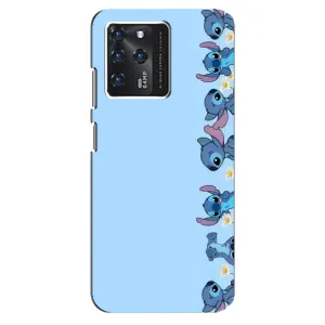 Чехол с принтом Стич на Google Pixel 2 XL (Стич фон)