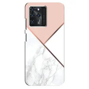 Мраморный чехол на Google Pixel 2 XL (VPrint) (Тройной мрамор)